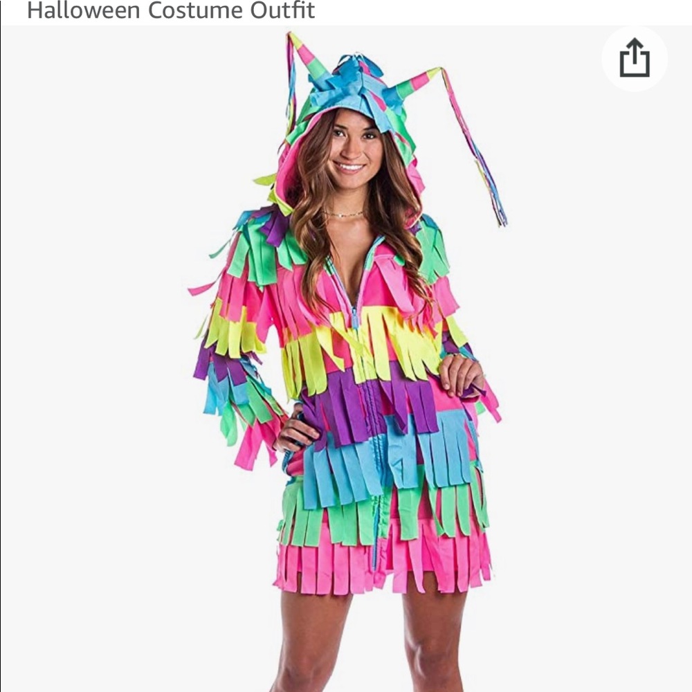 Piñata dress costume